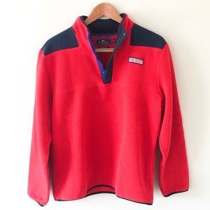 vineyard vines | Harbor Fleece Shep Shirt Golf Pullover